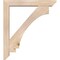 Ekena Millwork Imperial Slat Smooth Bracket w/ Offset Brace, Douglas Fir, 5 1/2"W x 32"D x 36"H BKT0604X32X36IMP06SDF - alternate 4